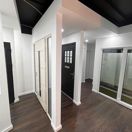 KRB Construction and Windows Ltd showroom