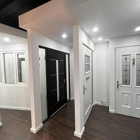 KRB Construction and Windows Ltd showroom